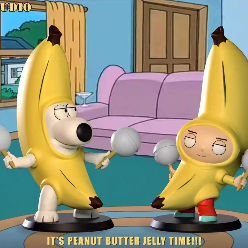 Desk Setup With Tv - Family Guy Banana 13cm Action Figure