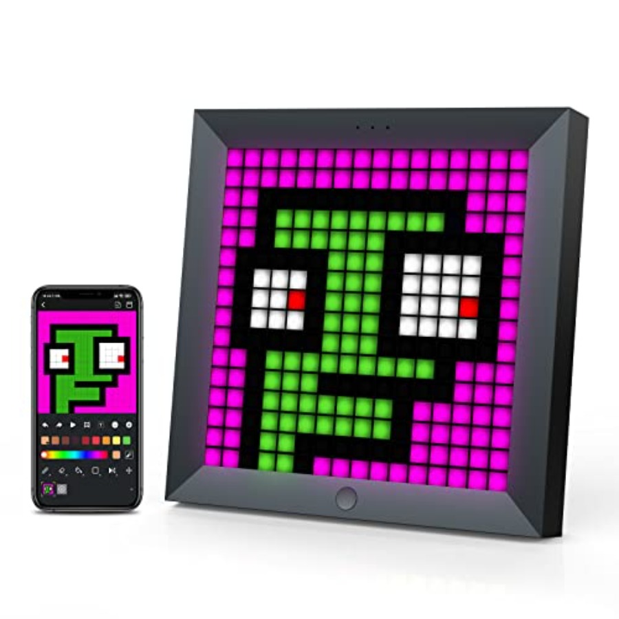 Desk Setup With Tv - LED Light Pixel Display Panel Suit