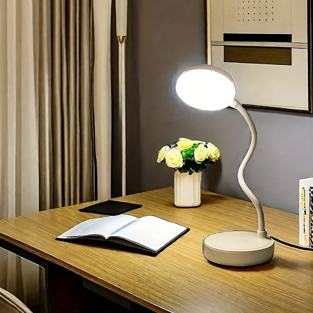 Desk Setup Tech - LED Desk Lamp With USB Charging