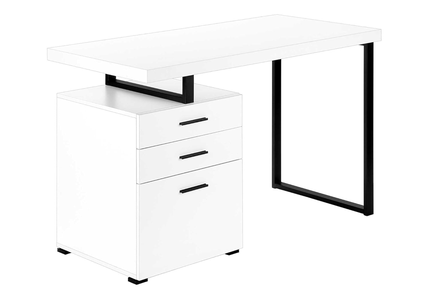 Desk Setup Black And White - 48