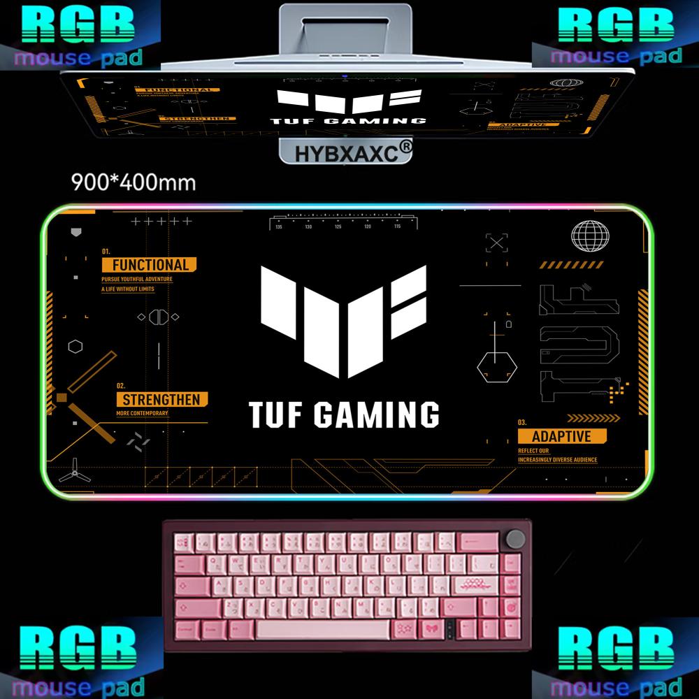 Desk Setup Rgb - RGB HD TUF Gaming Mouse Pad