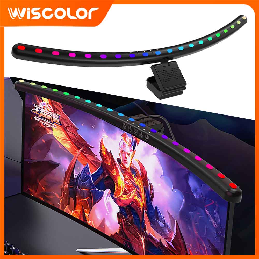 RGB Light Bar Monitor Smart Wi - Desk Setup No Monitor ulasan dan harga