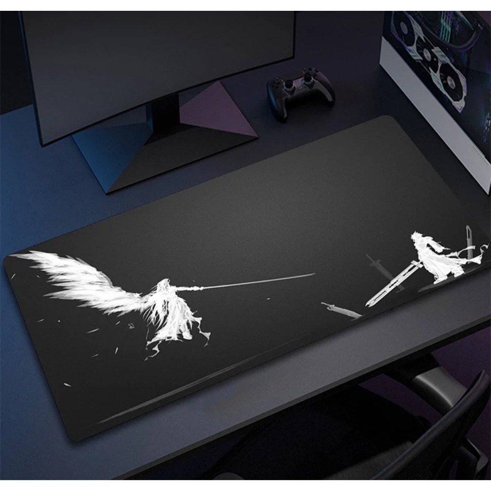Minimalist Desk Pad - Oversize - Desk Setup Black And White ulasan dan harga