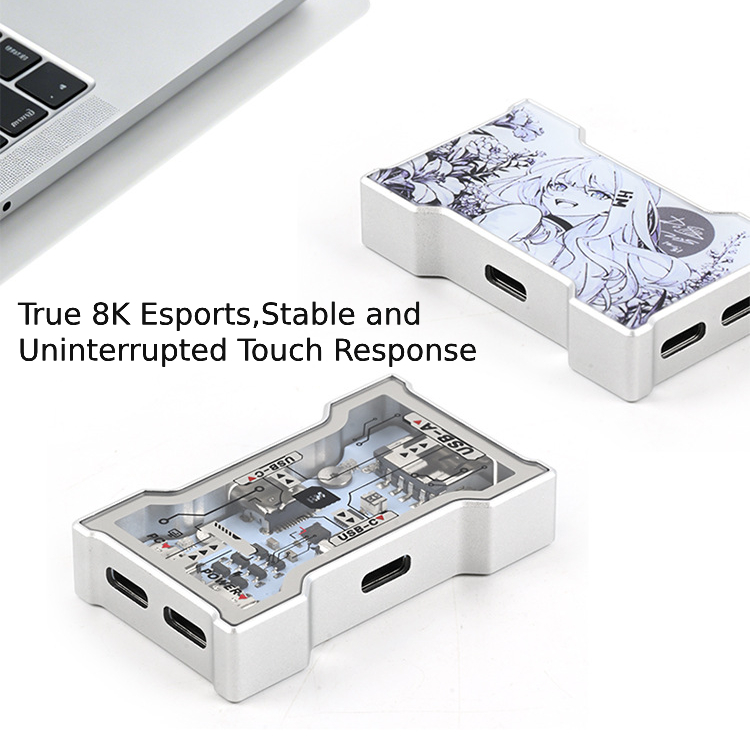 RGB USB Hub 2 Input 3 Output A - Desk Setup Rgb ulasan dan harga