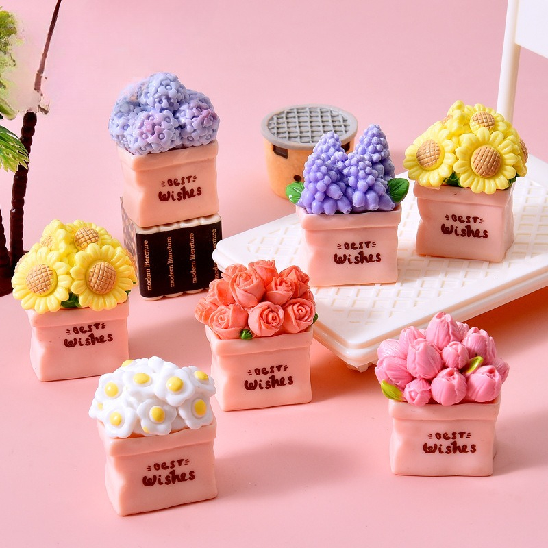 Mini Flower Pot Plant Sunflowe - Desk Setup Plant ulasan dan harga