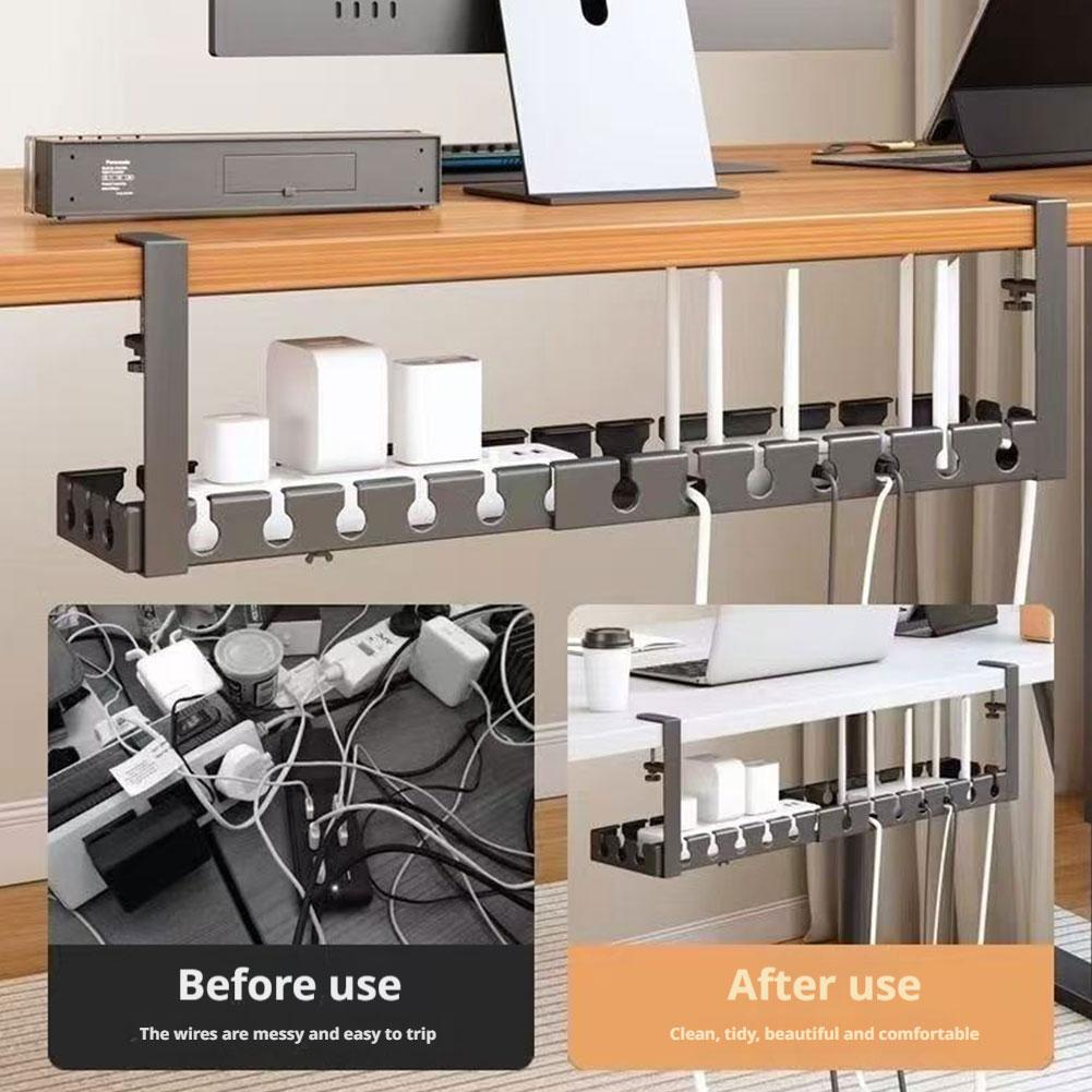 Extendable Under Desk Cable Ma - Desk Setup Organizer ulasan dan harga