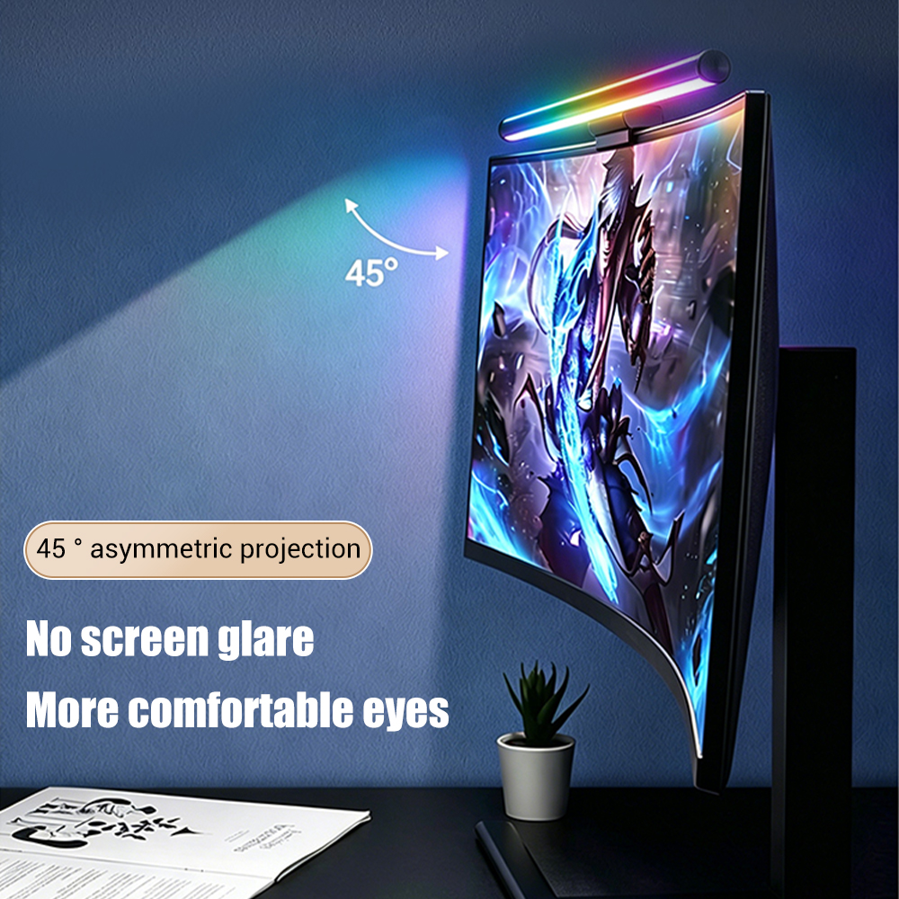 RGB Light Bar Monitor Led Ligh - Desk Setup No Monitor ulasan dan harga