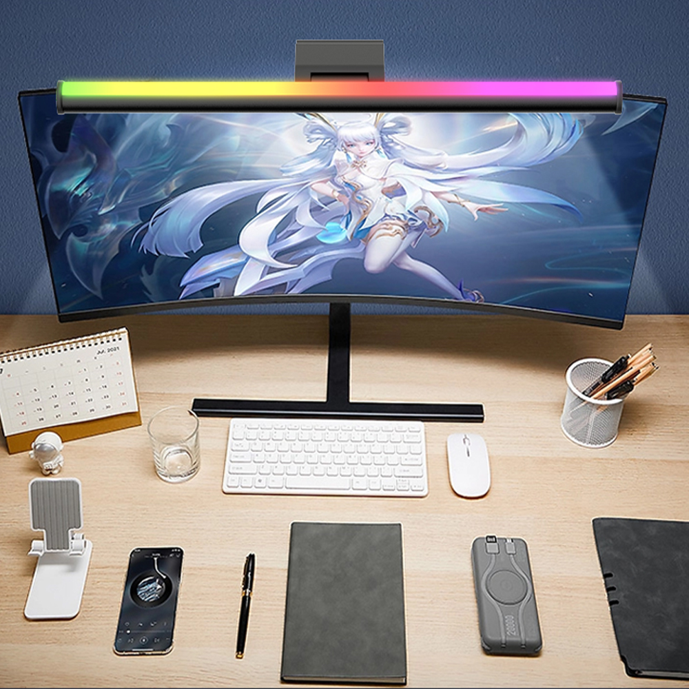 RGB Light Bar Monitor Led Ligh - Desk Setup No Monitor ulasan dan harga