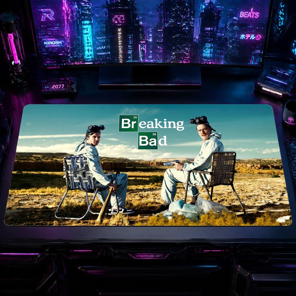 Gaming Mouse Pad BBreaking Bad - Desk Setup Pc And Laptop ulasan dan harga