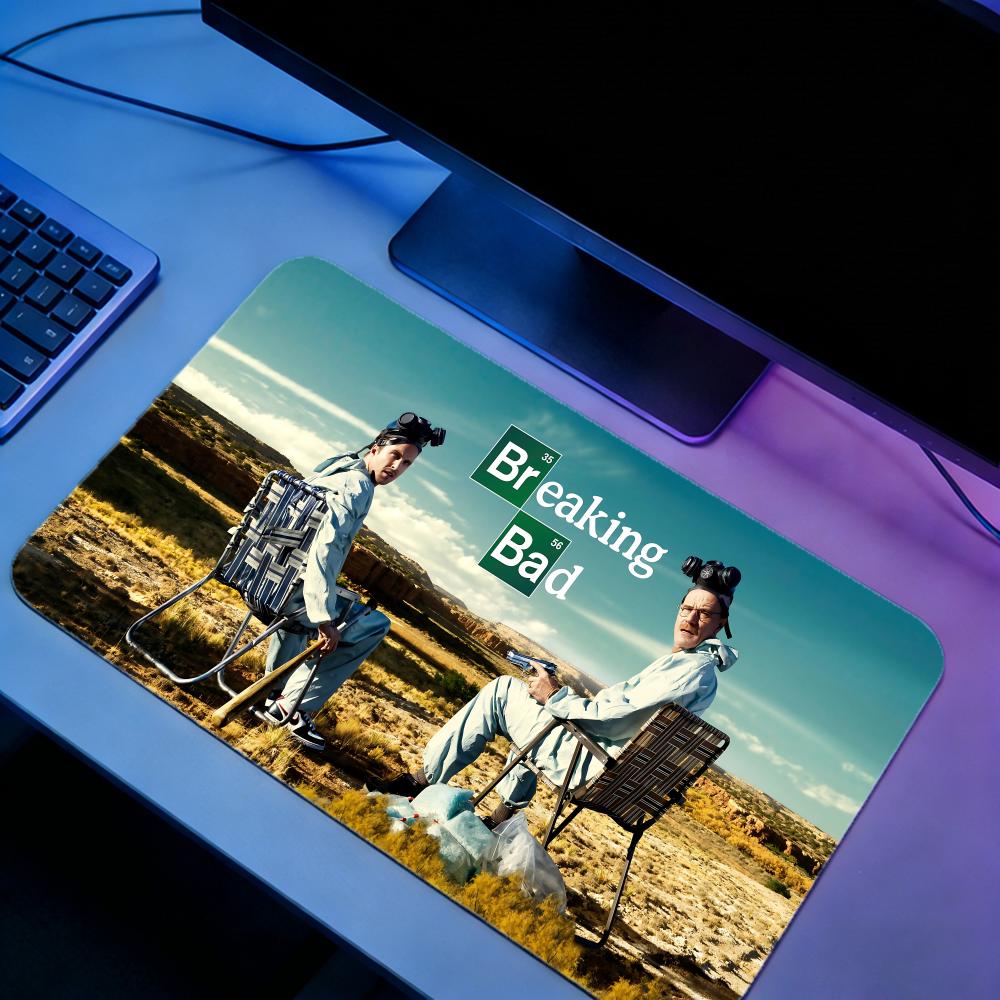 Gaming Mouse Pad BBreaking Bad - Desk Setup Pc And Laptop ulasan dan harga
