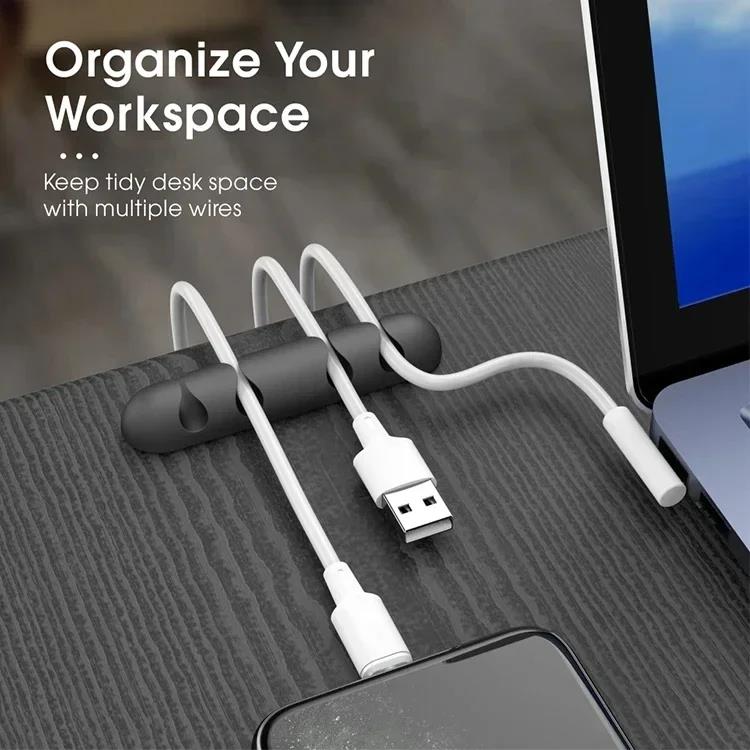 Mouse Wire Organizer Holds Mou - Desk Setup Organizer ulasan dan harga