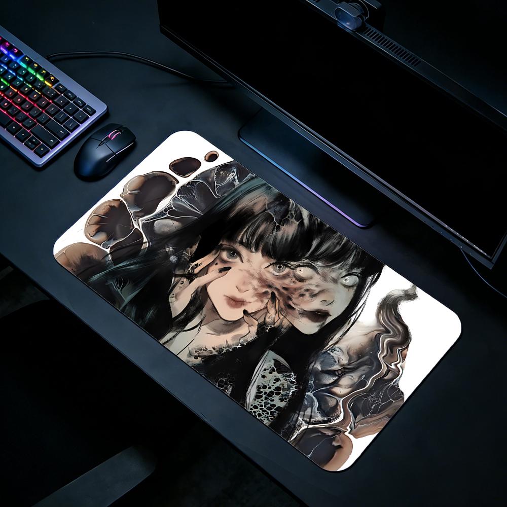 Gaming Mouse Pad JJunji Ito Co - Desk Setup Pc And Laptop ulasan dan harga