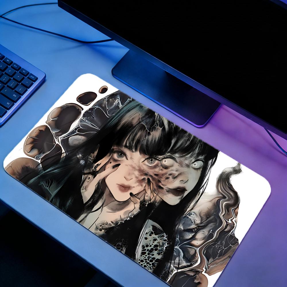 Gaming Mouse Pad JJunji Ito Co - Desk Setup Pc And Laptop ulasan dan harga