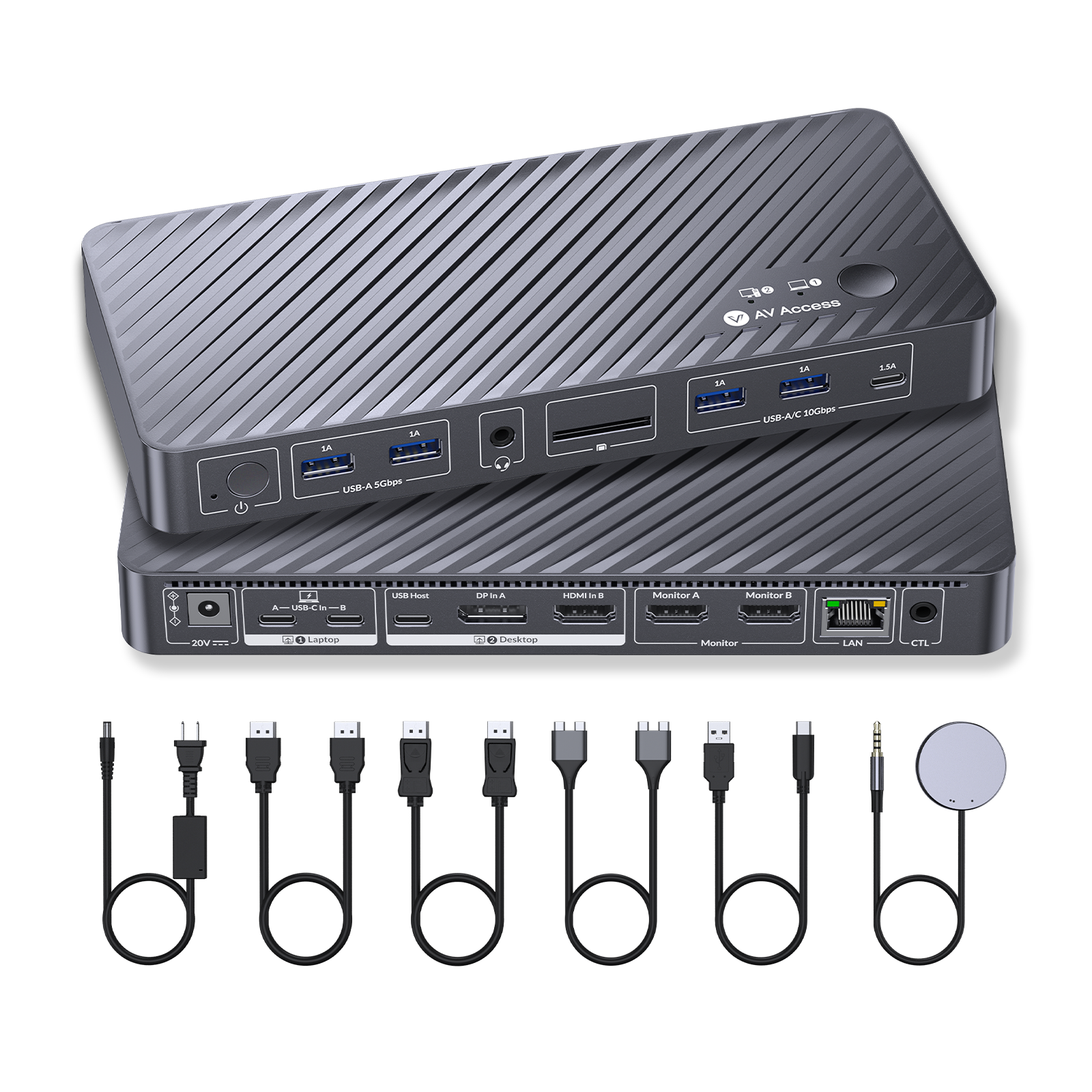 USB-C Docking Station for MacB - Dual Monitor Desk Setup ulasan dan harga