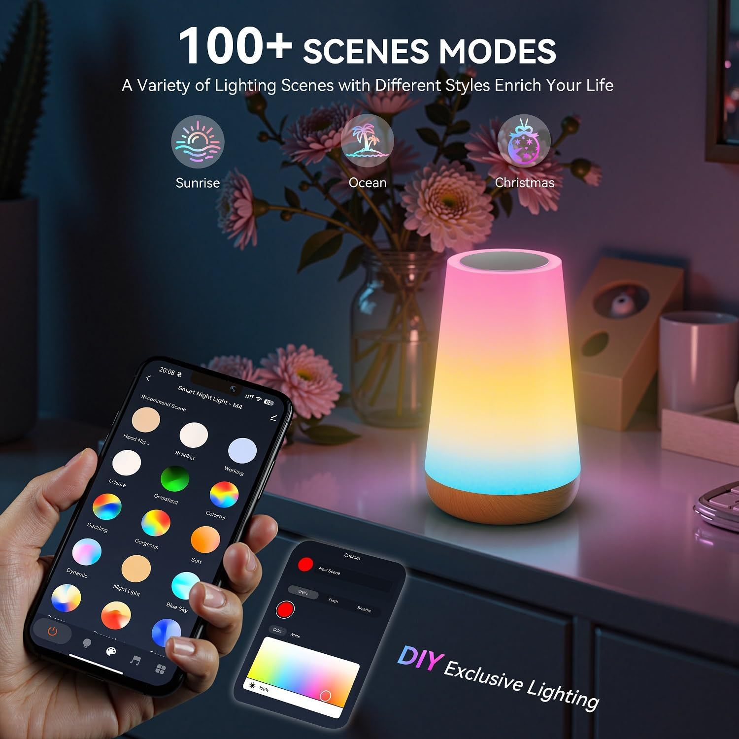 USB Rechargeable Tuya WiFi Sma - Desk Setup Rgb ulasan dan harga