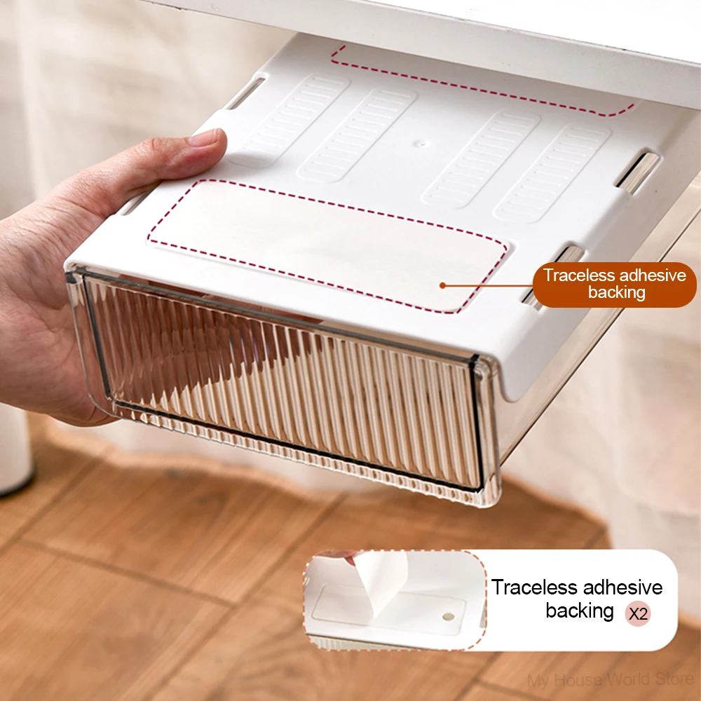 Under Desk Storage Drawers Sli - Desk Setup Organizer ulasan dan harga