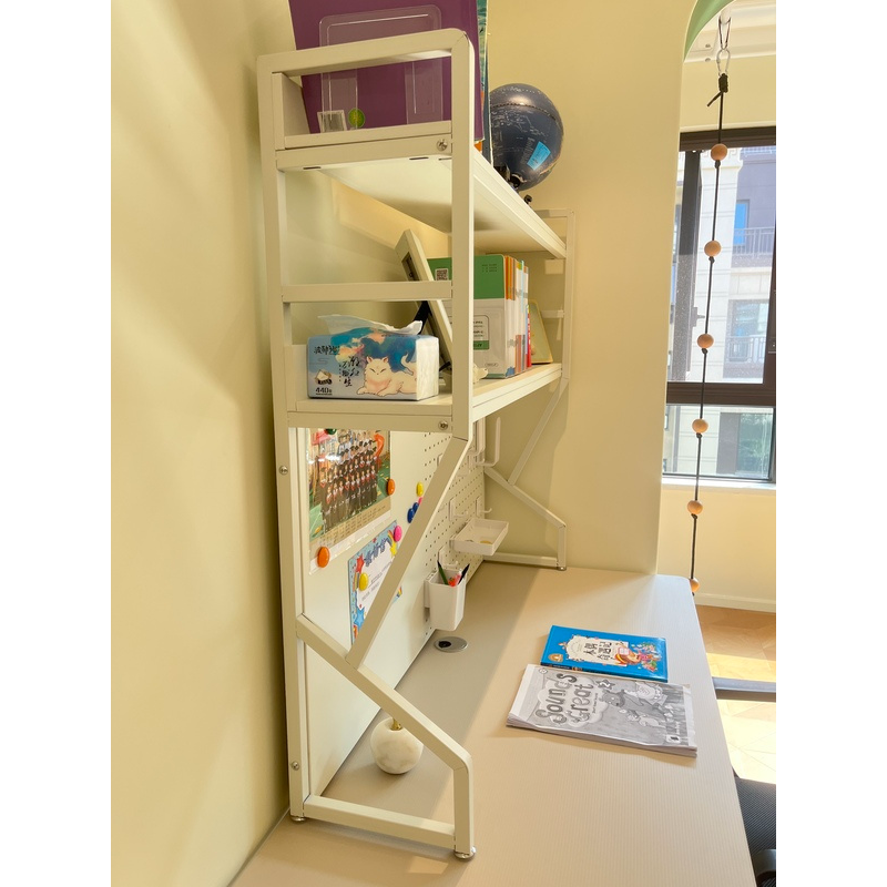 Desktop Storage Shelf with Peg - Desk Setup Organizer ulasan dan harga