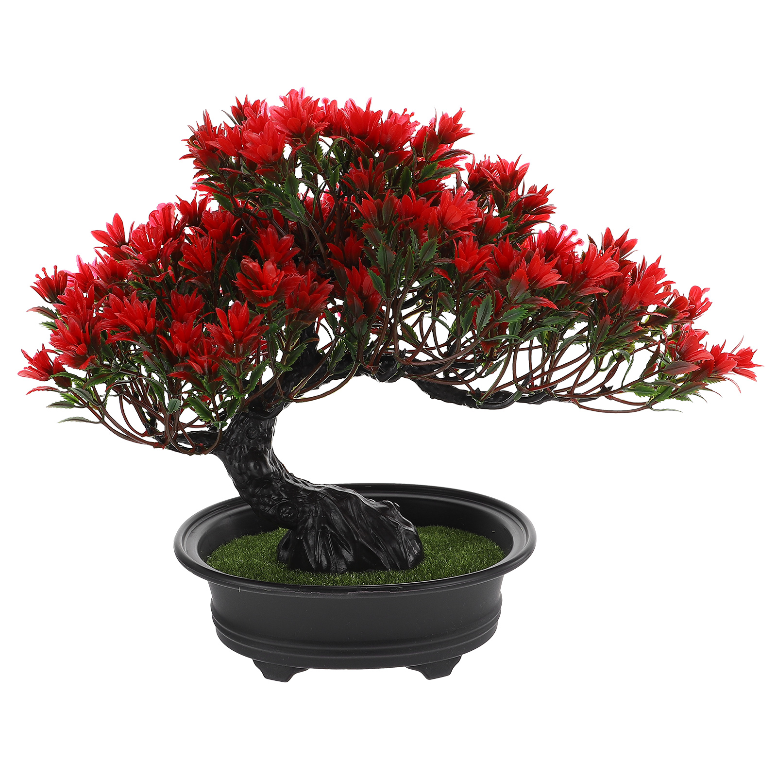 Artificial Plant Potted Bonsai - Desk Setup Plant ulasan dan harga