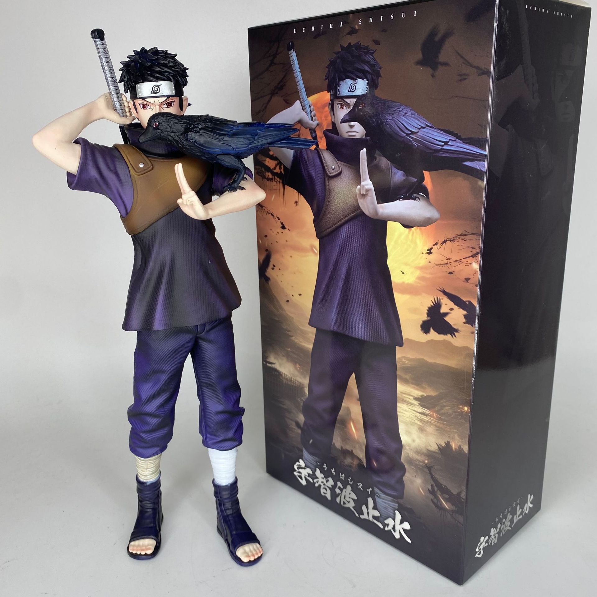 Uchiha Shisui Action Figure Cr - Desk Setup With Tv ulasan dan harga