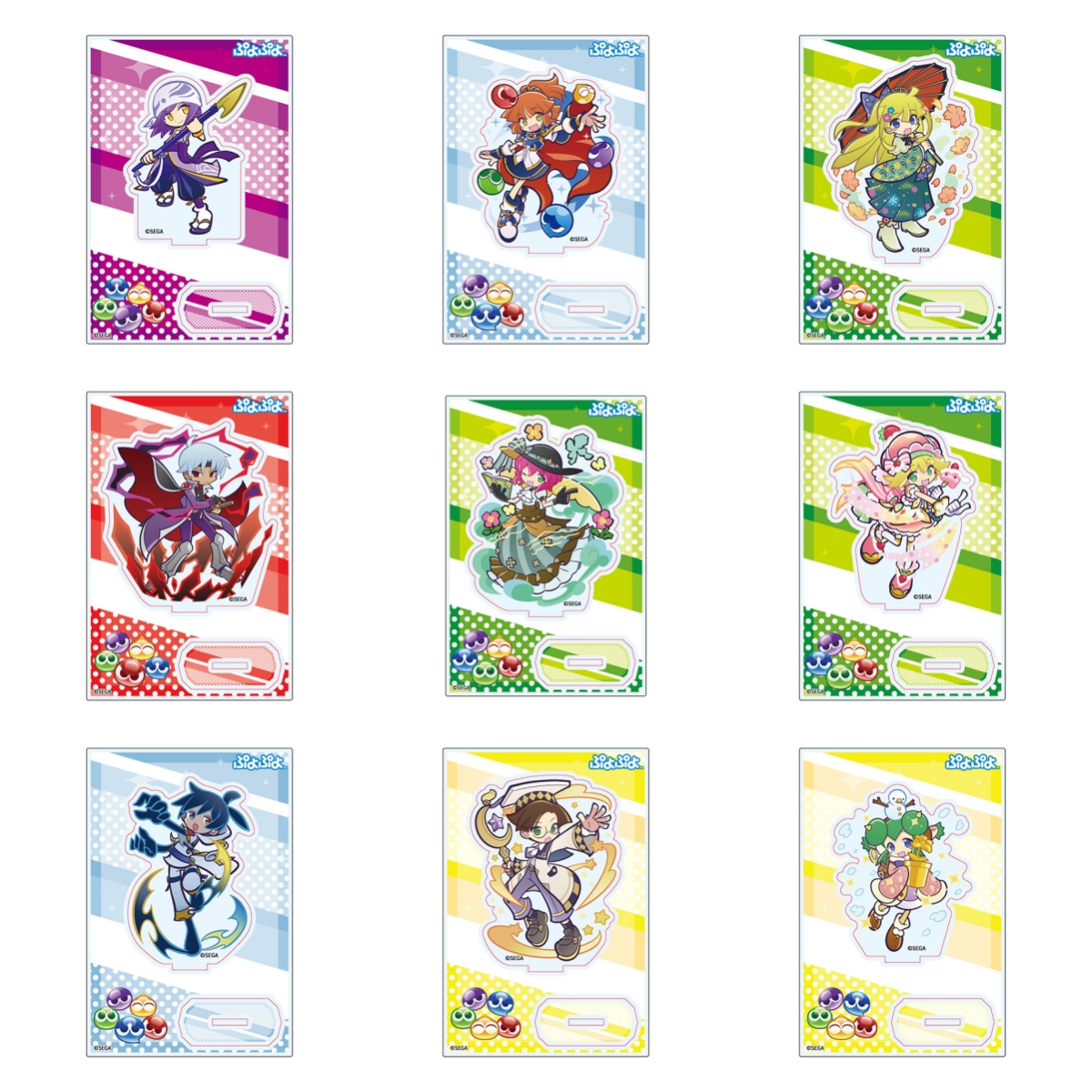 GAME Puyo Puyo Acrylic Cosplay - Desk Setup Plant ulasan dan harga