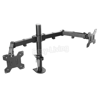 MS02 Desktop Clamping Full Mot - Dual Monitor Desk Setup ulasan dan harga
