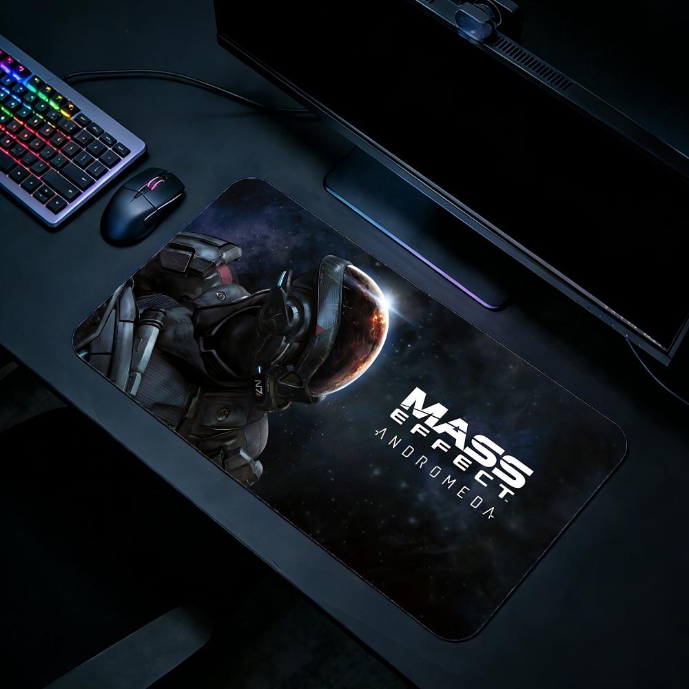 Gaming Mouse Pad MMass Effect  - Desk Setup Pc And Laptop ulasan dan harga