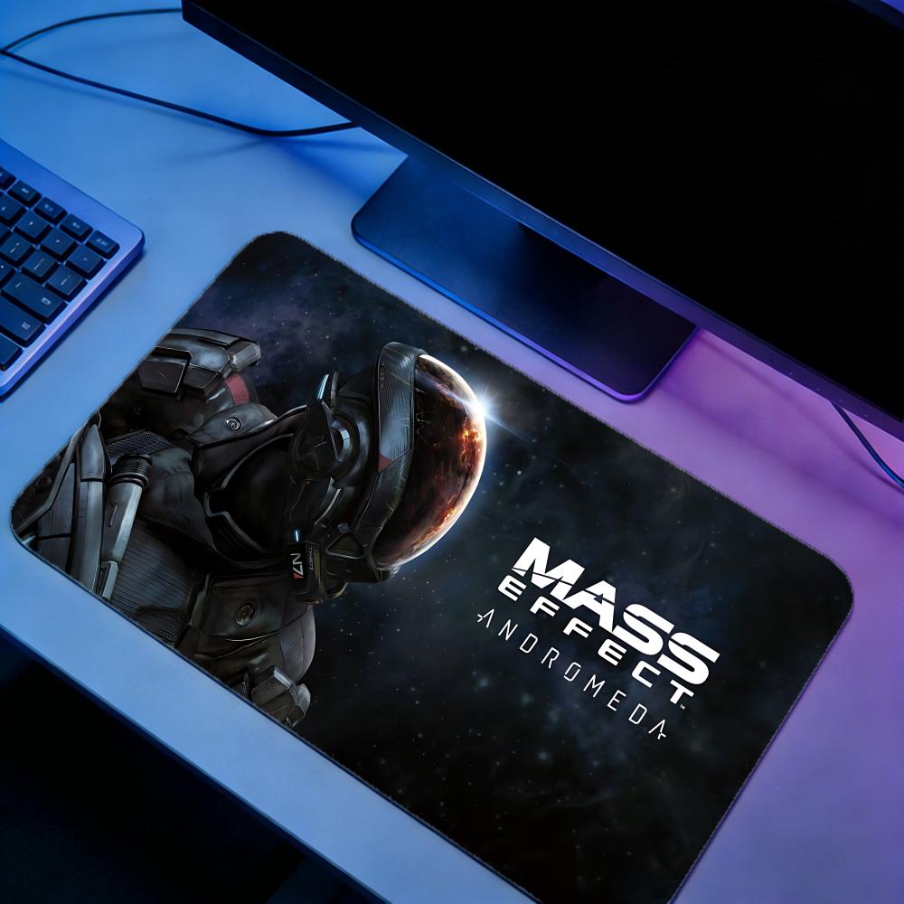 Gaming Mouse Pad MMass Effect  - Desk Setup Pc And Laptop ulasan dan harga