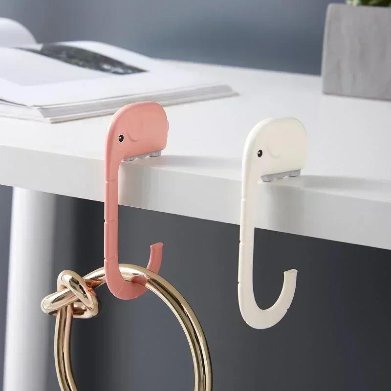 Portable Bag Hook Hanger Cute  - Desk Setup Organizer ulasan dan harga