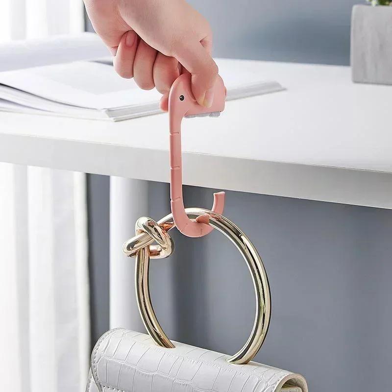 Portable Bag Hook Hanger Cute  - Desk Setup Organizer ulasan dan harga
