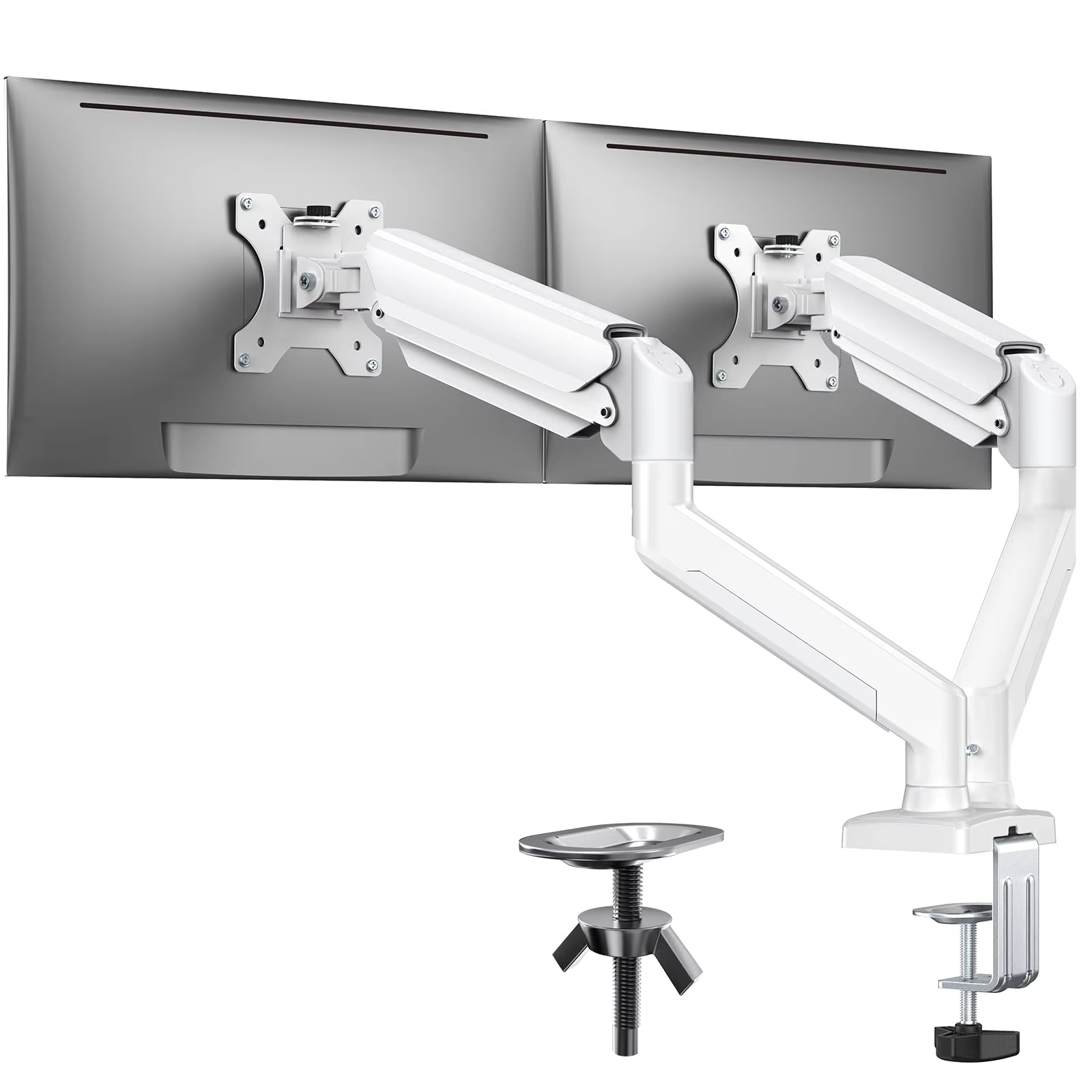 Dual Monitor Mount Stand Desk  - Dual Monitor Desk Setup ulasan dan harga