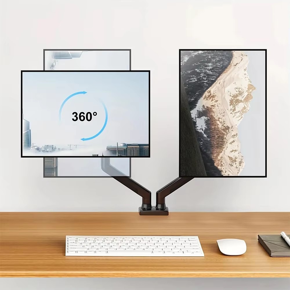 Dual Monitor Mount Stand Desk  - Dual Monitor Desk Setup ulasan dan harga