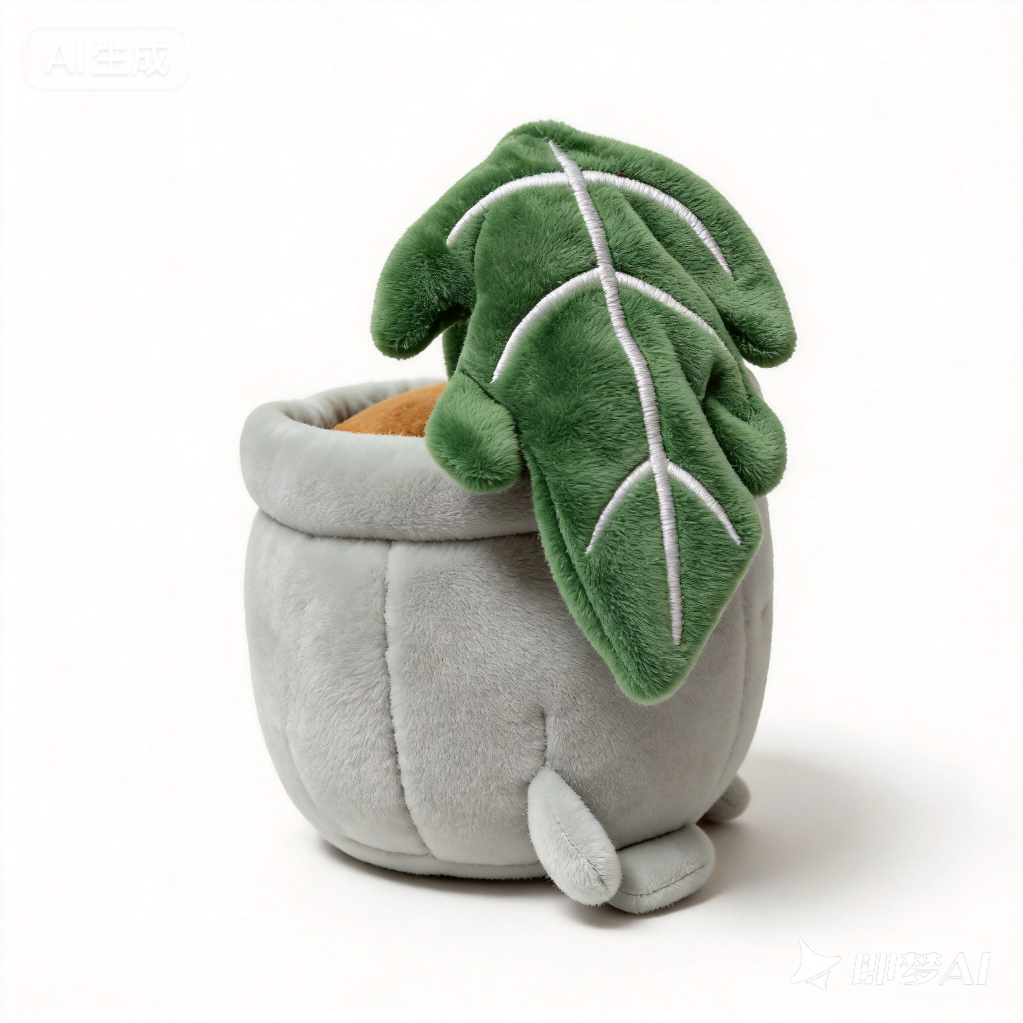 Cute Monstera Plush Potted Pla - Desk Setup Plant ulasan dan harga