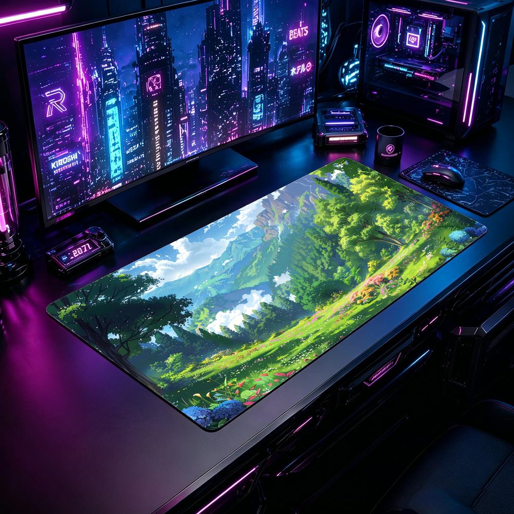 Nature MMountains and forestse - Desk Setup Pc And Laptop ulasan dan harga