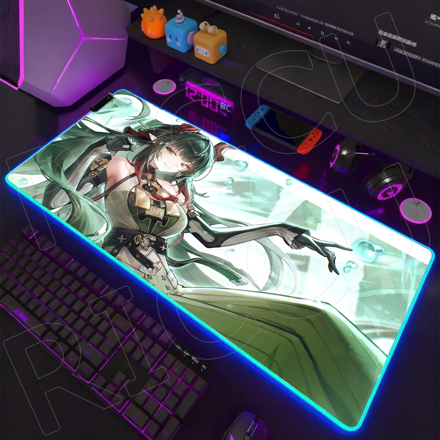 RGB HD XXL Arknights Endfield  - Desk Setup Rgb ulasan dan harga