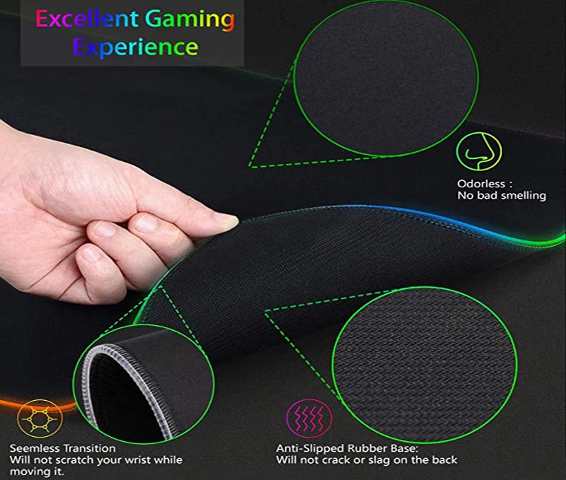 RGB HD XXL Arknights Endfield  - Desk Setup Rgb ulasan dan harga