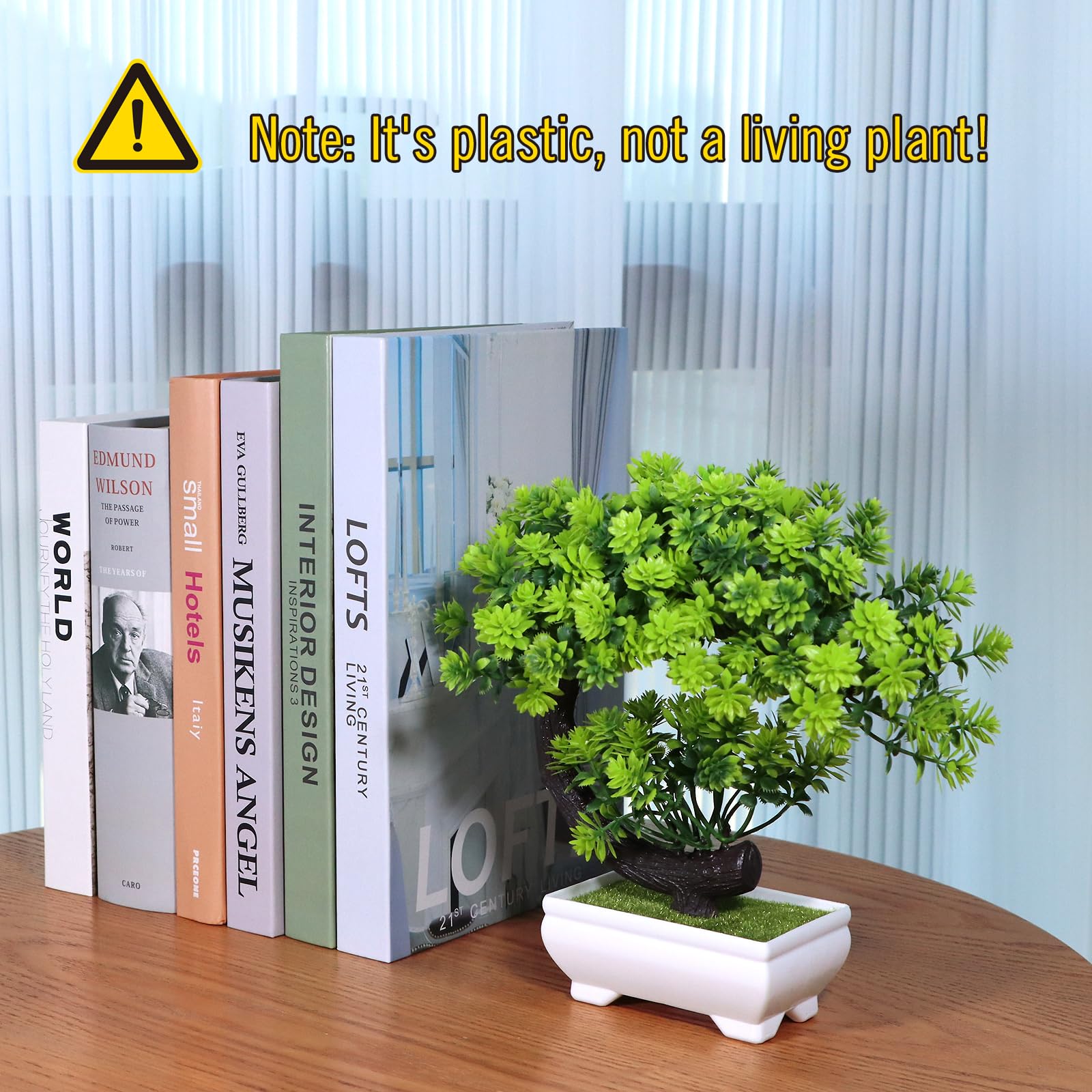 Uflower Small Artificial Plant - Desk Setup Plant ulasan dan harga
