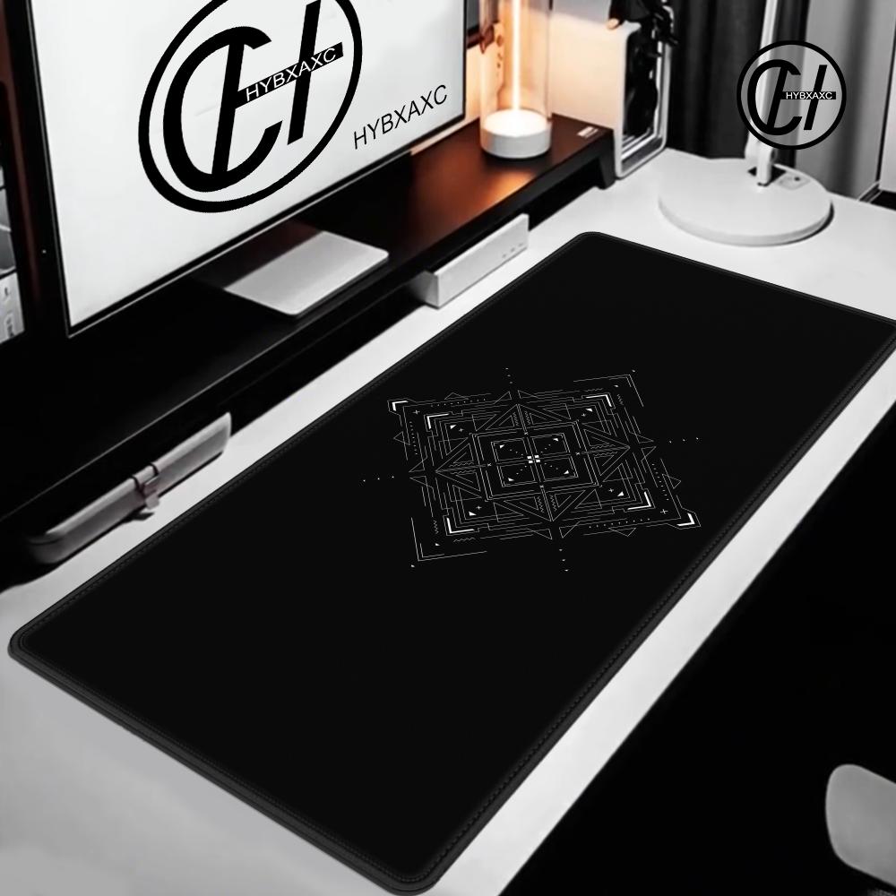 HYBXAXC Black White Geometric  - Desk Setup Black And White ulasan dan harga
