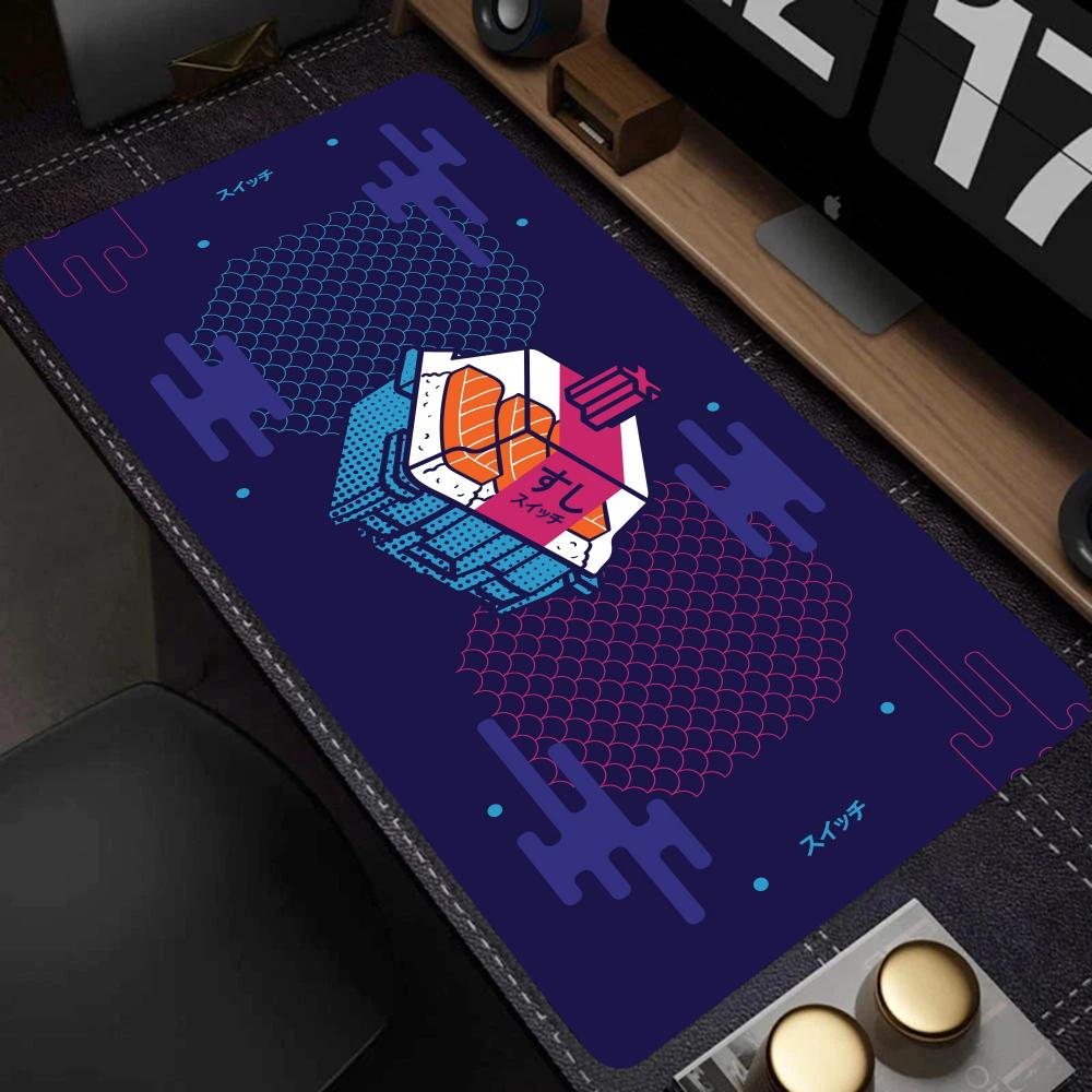 Tech Abstract Pattern Large Mo - Desk Setup Tech ulasan dan harga