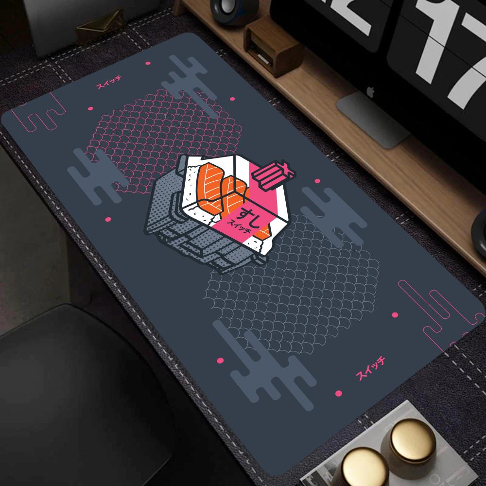 Tech Abstract Pattern Large Mo - Desk Setup Tech ulasan dan harga