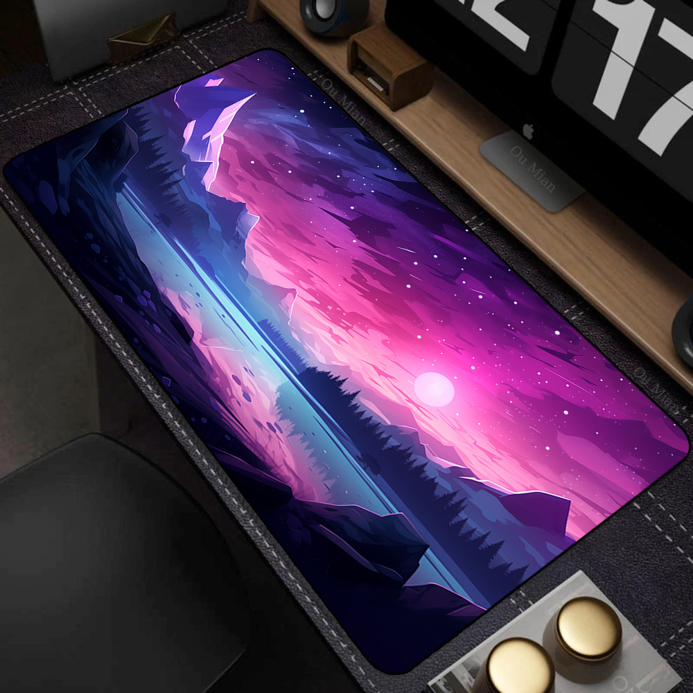 Extended Gaming Mouse Pad Desk - Desk Setup Pc And Laptop ulasan dan harga