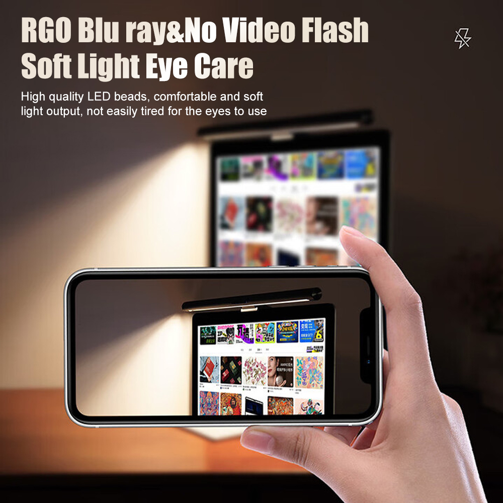 RGB Lightbar Monitor Light Bar - Desk Setup No Monitor ulasan dan harga