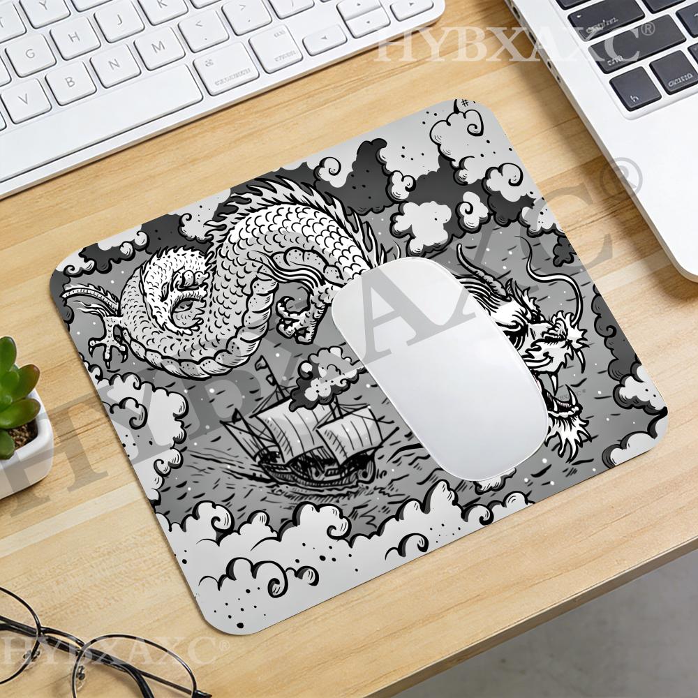HYBXAXC Black White Dragon Clo - Desk Setup Black And White ulasan dan harga