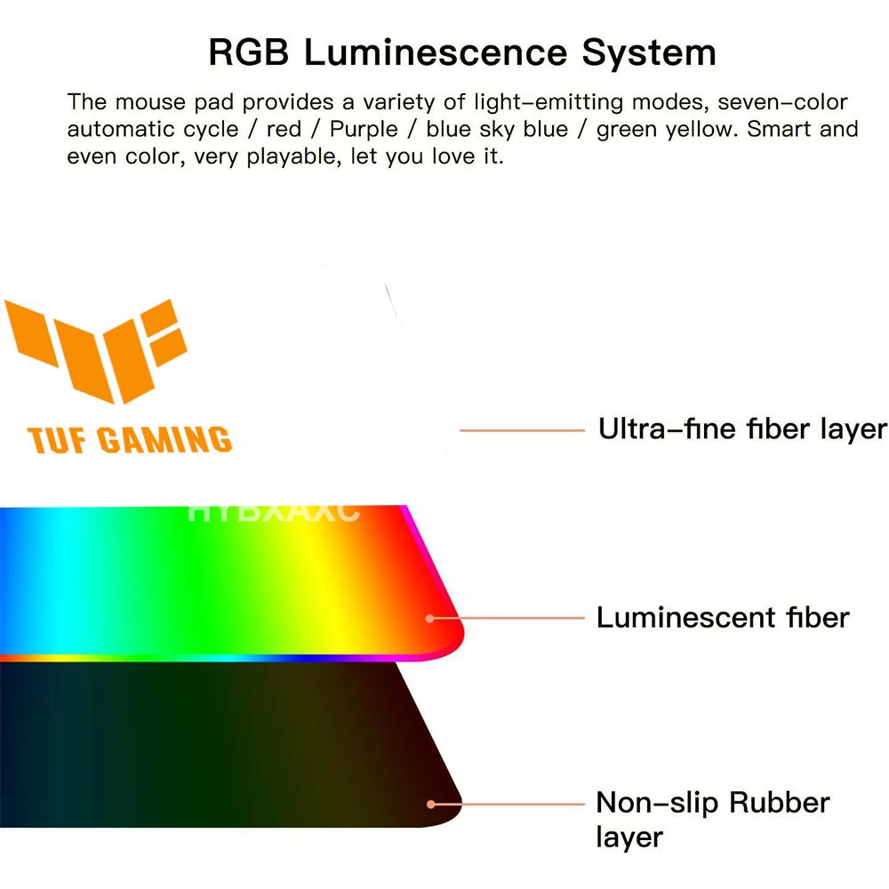 RGB HD TUF Gaming Mouse Pad XX - Desk Setup Rgb ulasan dan harga