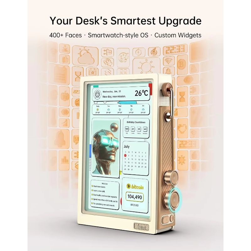 Digital Picture Frame Transpar - Desk Setup Tech ulasan dan harga