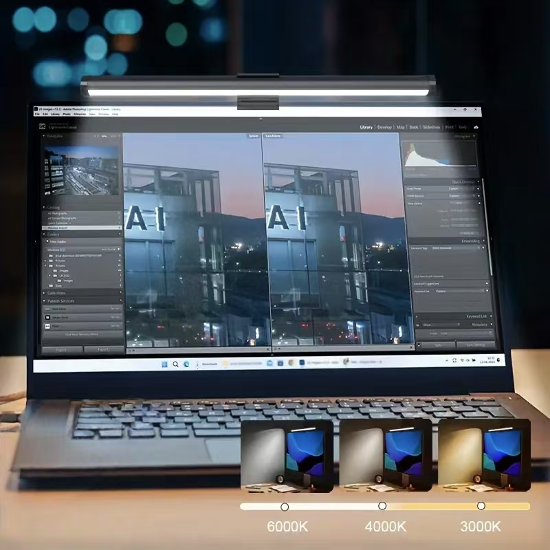 Stepless Dimming Eye-Friendly  - Desk Setup No Monitor ulasan dan harga