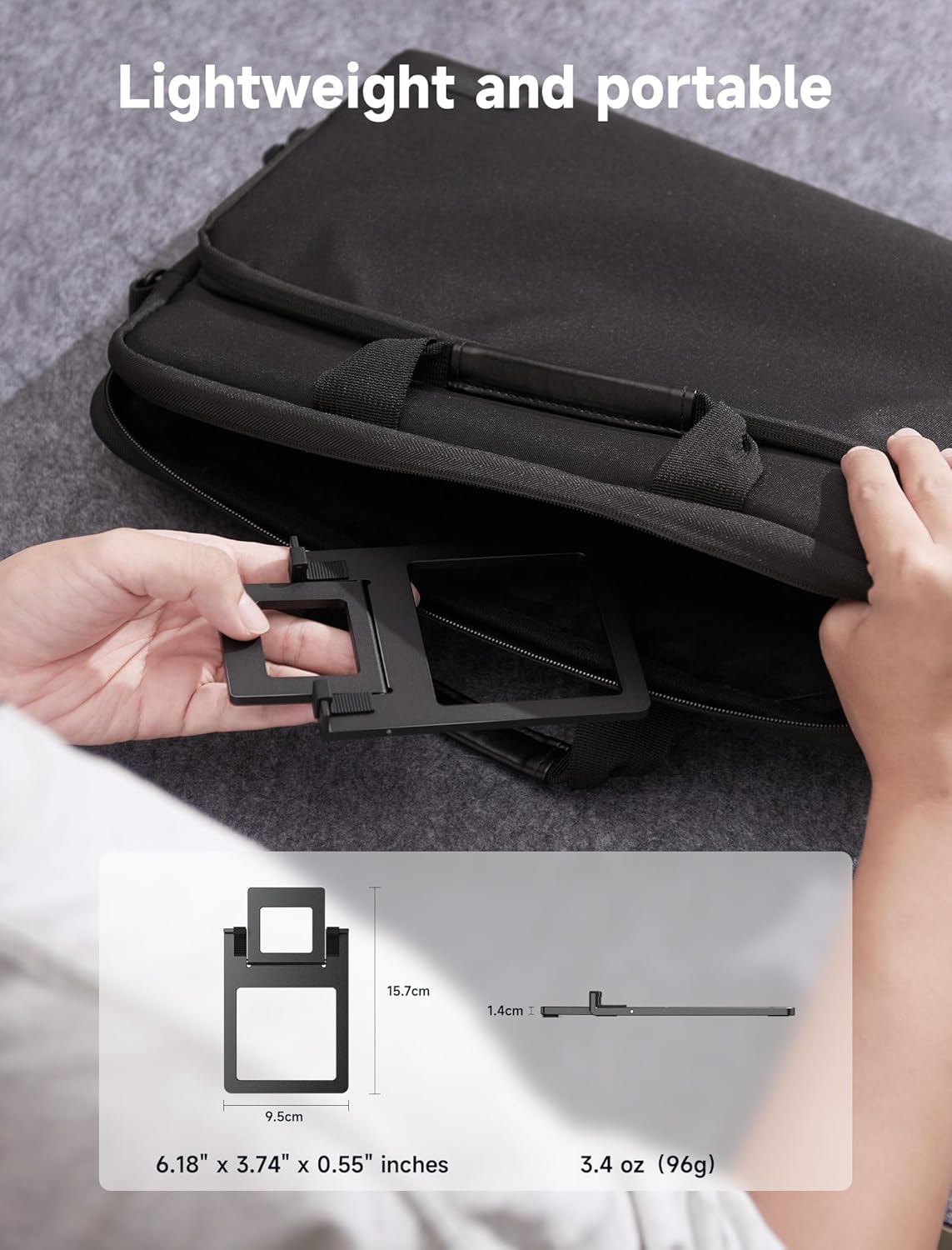 Portable Monitor Stand Mount f - Desk Setup Reference ulasan dan harga
