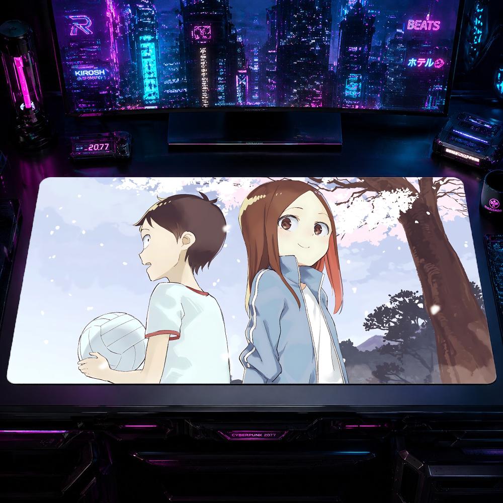 Gaming Mouse Pad TTakagi-san A - Desk Setup Pc And Laptop ulasan dan harga